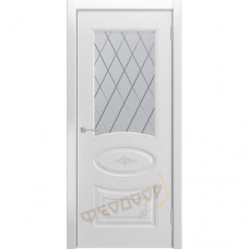 Межкомнатная дверь ФМ-К01c рис. Белая