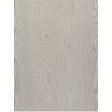 Паркетная доска Floorwood FW 138 ASH Madison PREMIUM WHITE MATT LAC 1S / Ясень Кантри, насыщенный белый матовый лак, микро-фаски