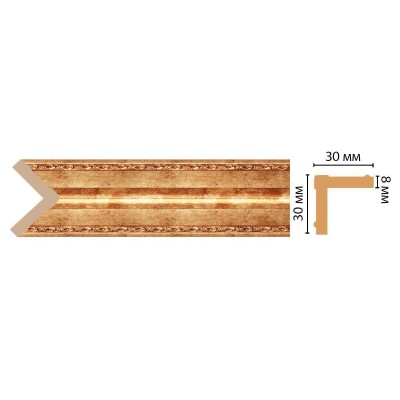 116-54/28 Угол DECOMASTER ДМ(30*30*2400 мм)