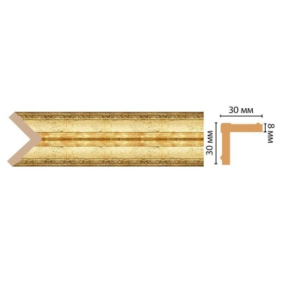 Цветной угол Decomaster116-118 (30*30*2400) ДМ