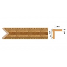 Цветной угол Decomaster 116M-3 (22*22*2400)