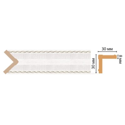 116-553/28 Угол DECOMASTER ДМ(30*30*2400 мм)