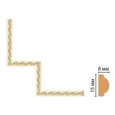 Декоративный угловой элемент Decomaster 130-1-43 (200*200)