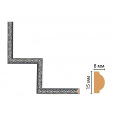 Декоративный угловой элемент Decomaster 130-1-52 (200*200)