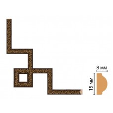 Декоративный угловой элемент Decomaster 130-1-7D (200*200)