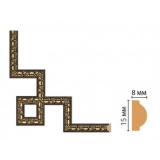 Декоративный угловой элемент Decomaster 130C-3-19D (200*200)