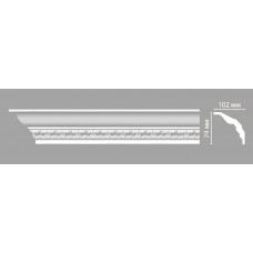 Потолочный плинтус с орнаментом DECOMASTER DT 3 (74*102*2400)