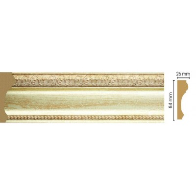 Цветной молдинг Decomaster 147-127 (84*26*2400)