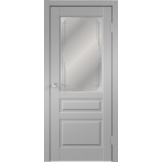 Межкомнатная дверь VILLA 3V эмалит серый